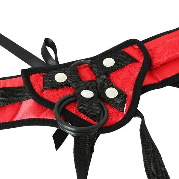 Sportsheets Red Lace Corsette Harness