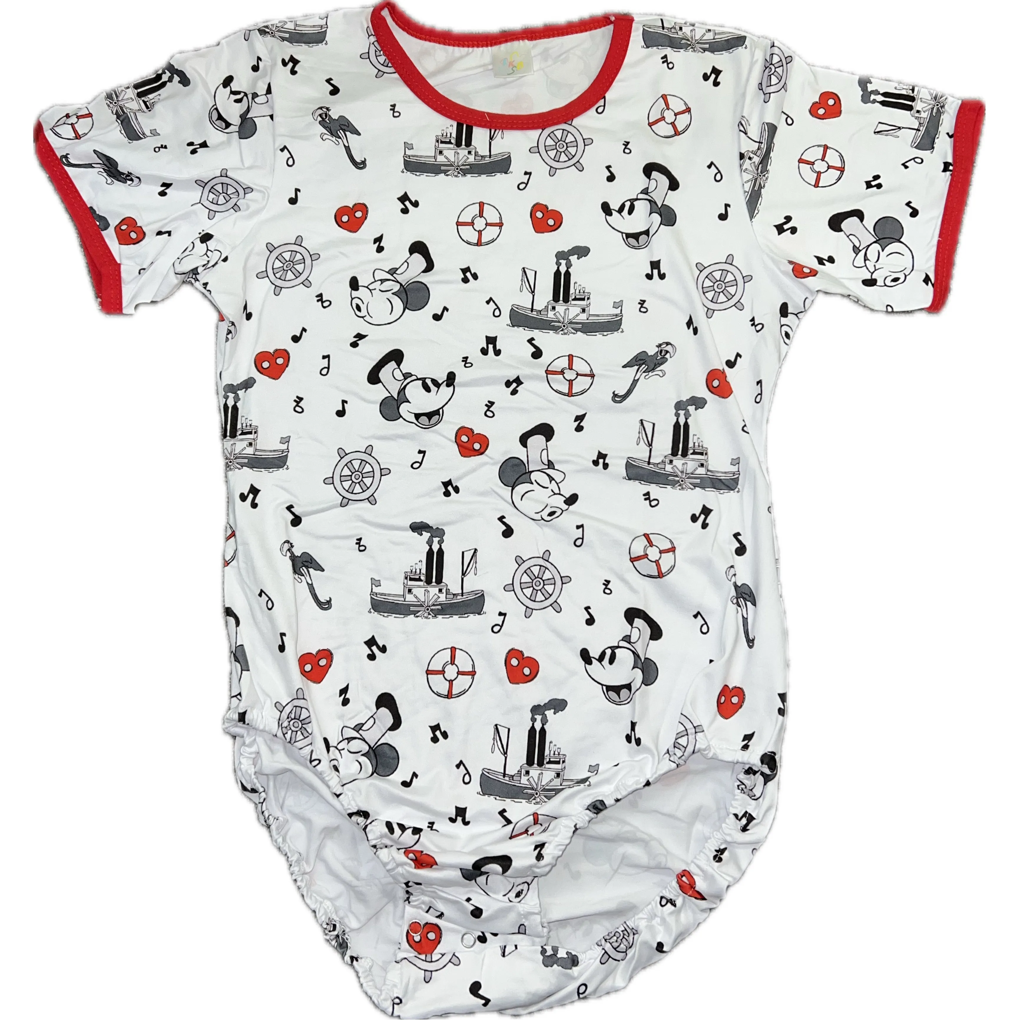 Steamboat Willie Mouse Bodysuit