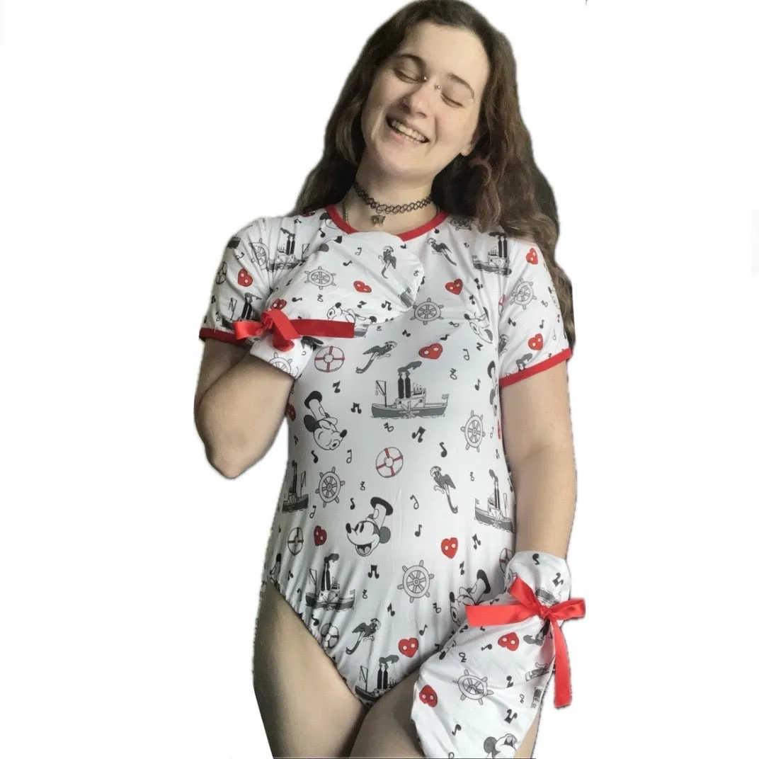 Steamboat Willie Mouse Bodysuit