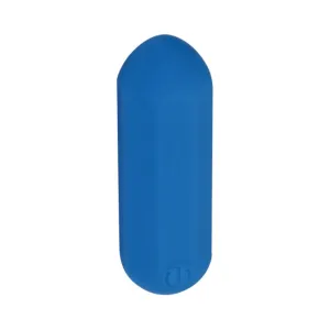 Stimulator clitoris LOVELINE Hexagon Shaped Bullet Vibrator. 12 funcții de vibrație. rezistent la apă. lungime 7.2 cm. albastru