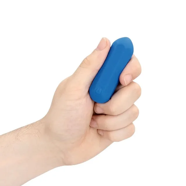 Stimulator clitoris LOVELINE Hexagon Shaped Bullet Vibrator. 12 funcții de vibrație. rezistent la apă. lungime 7.2 cm. albastru