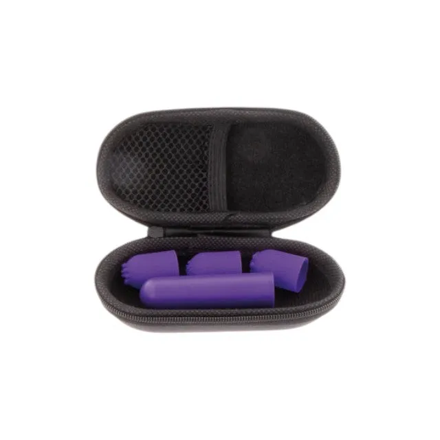 Stimulator clitoris TOYJOY Designer Pocket Stimulator. cu 3 capete interschimbabile. 12 funcții de vibrație. silențios. mov