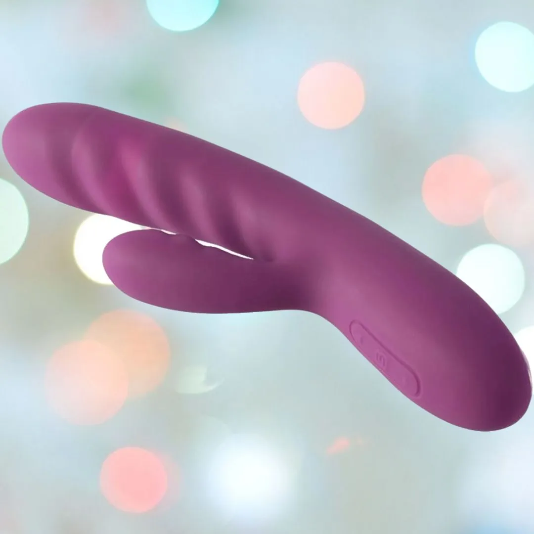 Svakom Avery Rabbit Thrusting Vibrator - Lilac