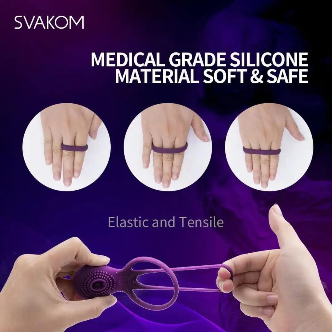 SVAKOM Tammy Double-Ring Cock Ring Vibrator