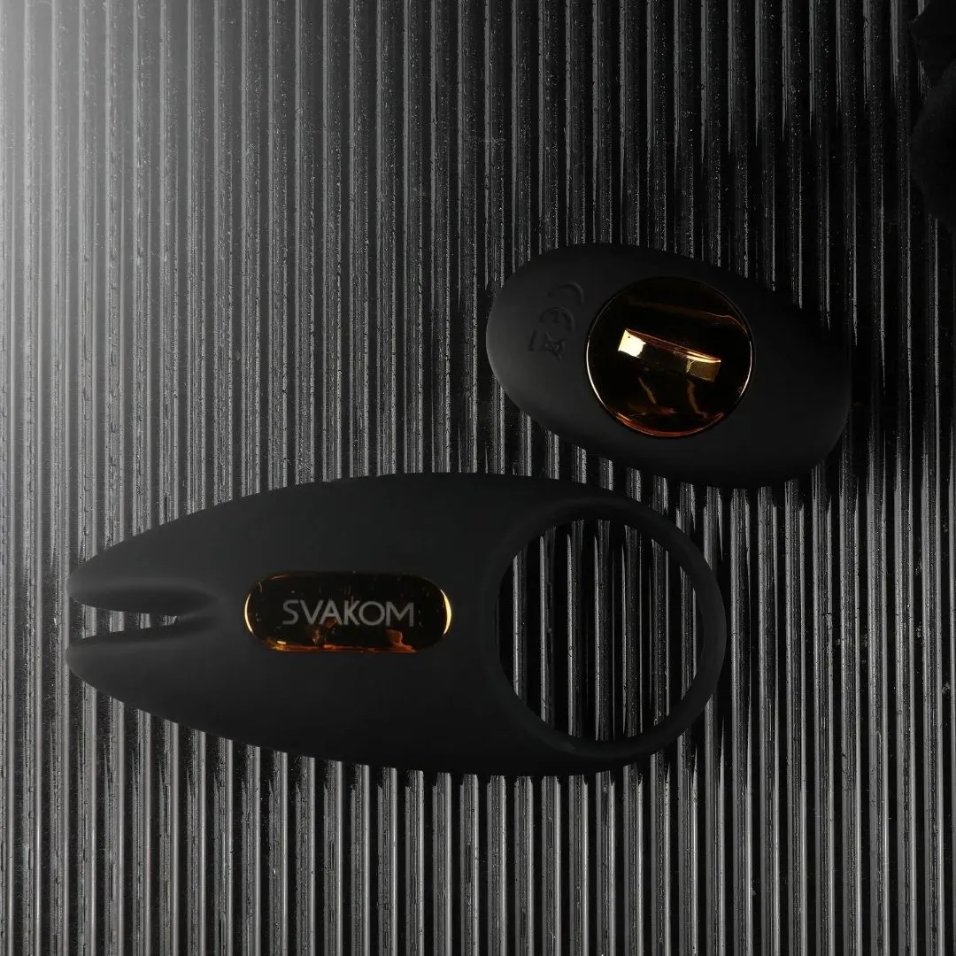 Svakom Winni 2 Penis Ring w/ App Control (Black)