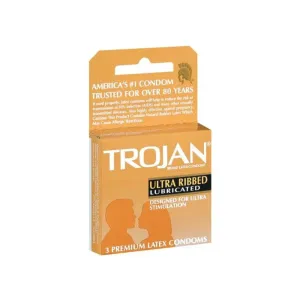 Trojan Ultra Ribbed Condoms