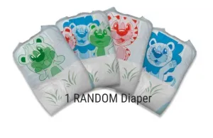 Tykables Waddler ABDL Adult Diaper -1 Single Diaper Sample
