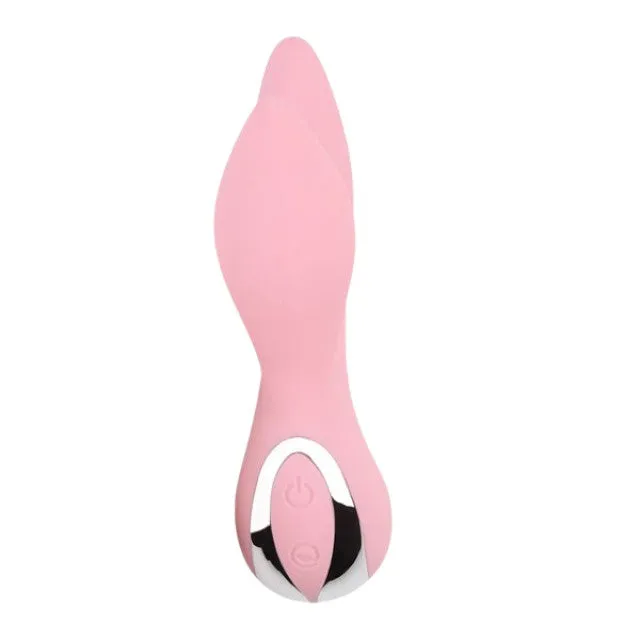 Vibrator CHISA Aphrovibe Oh My Rabbit. cu urechi de iepuraș. pentru clitoris și zone erogene. 10 funcții de vibrație. roz cu argintiu