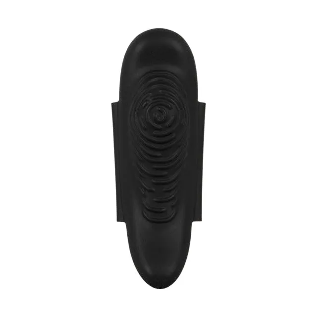 Vibrator pentru chilot GOGASM Panty Vibrator. cu aripi magnetice. control prin telecomandă. 10 funcții de vibrație. negru