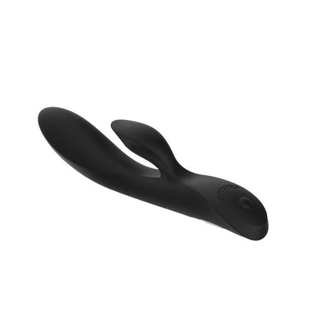 Vibrator rabbit TOYZ4LOVERS Elegance Charmin' Style. pentru clitoris și punctul G. cu vibrații multiple. 20.3 cm. negru