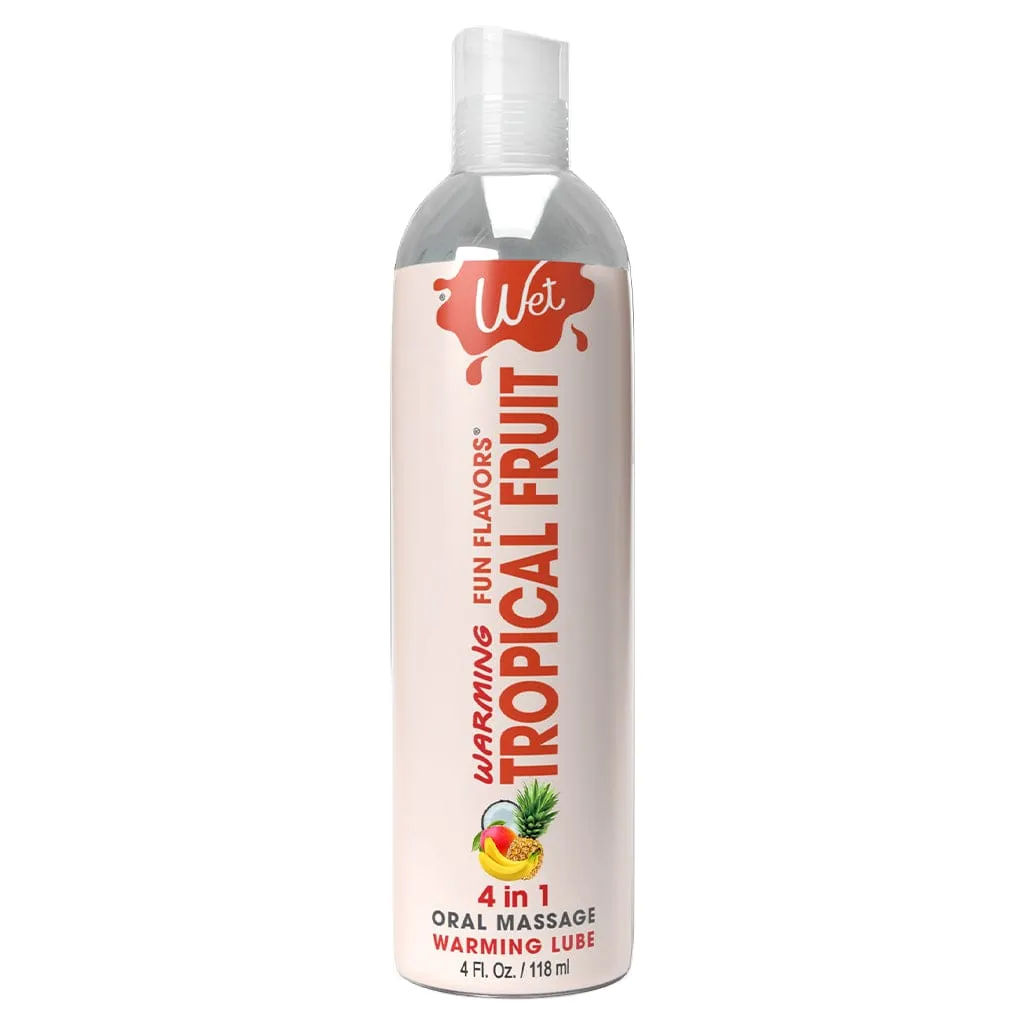 Wet Fun Flavors 4-in-1 Tropical Fruit Warming Lubricant