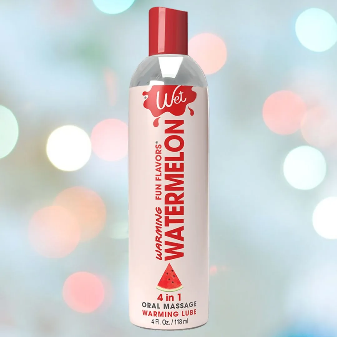 Wet Fun Flavors Watermelon Warming 4-in-1 Lubricant 🍉