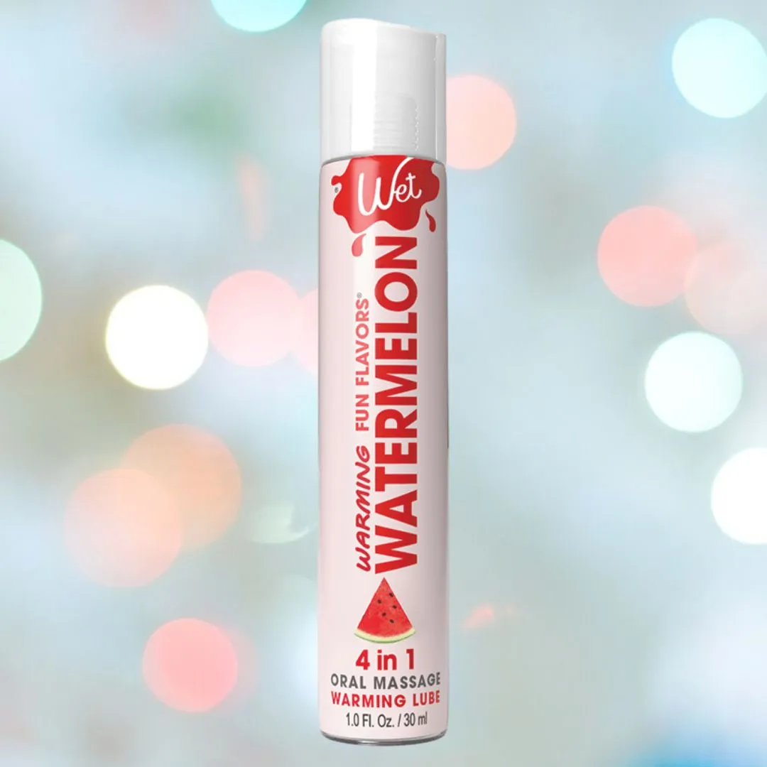 Wet Fun Flavors Watermelon Warming 4-in-1 Lubricant 🍉
