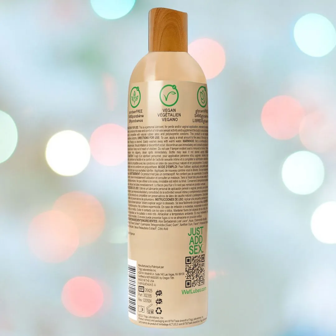 Wet Naturally - 95% Organic Aloe Based Lubricant