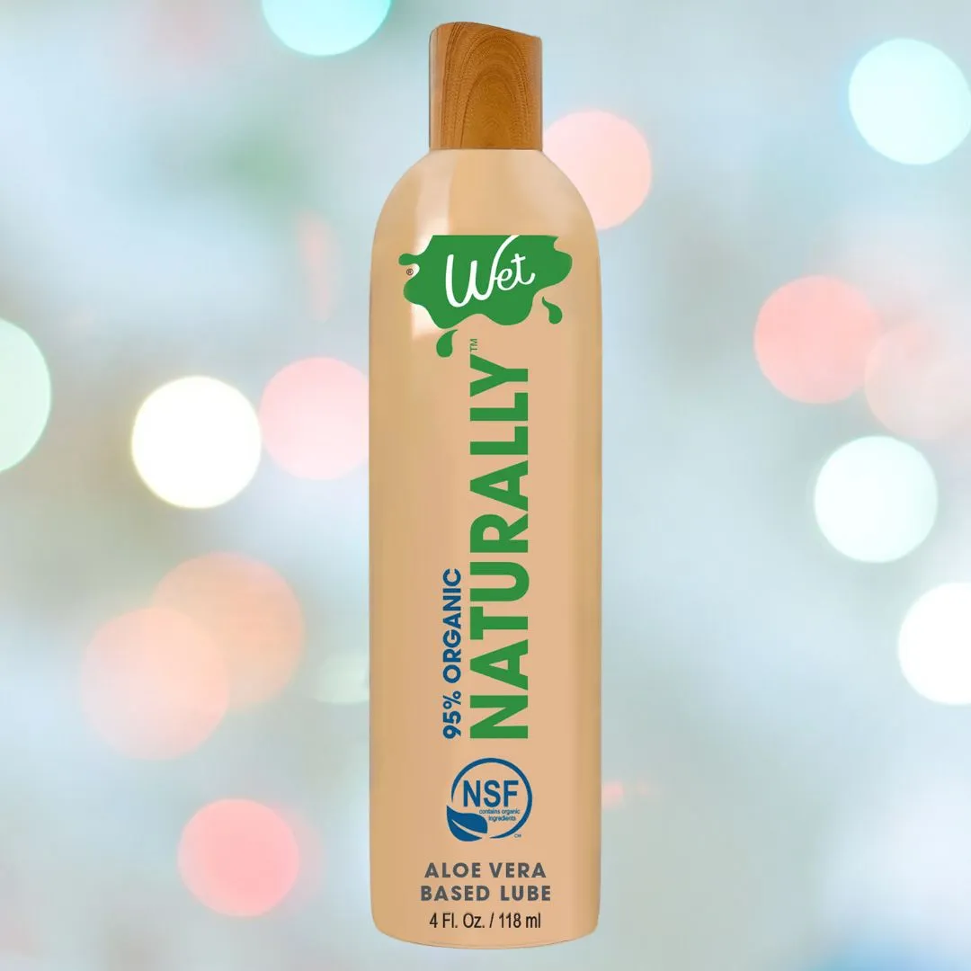 Wet Naturally - 95% Organic Aloe Based Lubricant