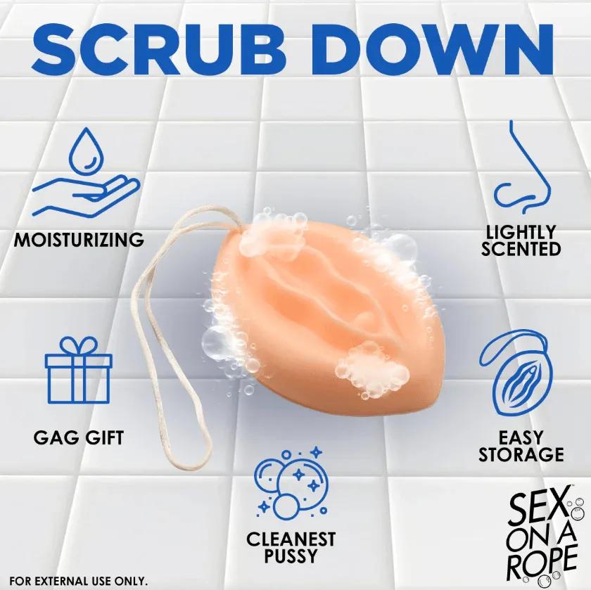 XR Brands Sex On A Rope Pussy Soap